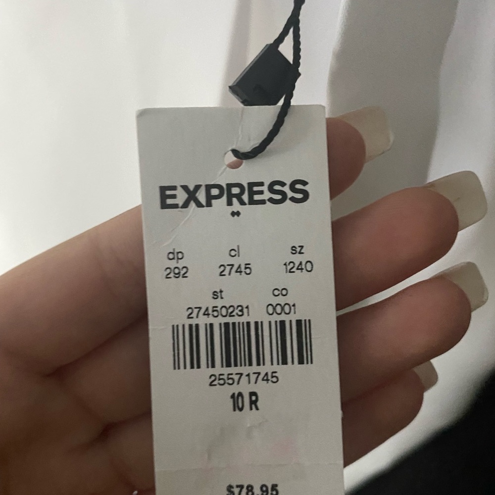 Express White Pants